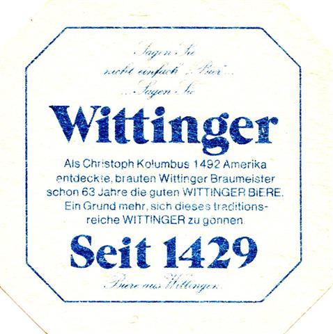 wittingen gf-ni wittinger pilsner 1b (8eck180-seit 1429-blau)